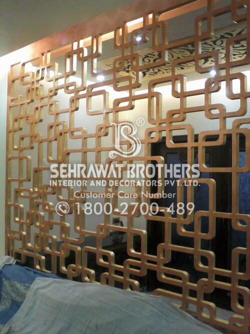 Get Waterproof WPC Frame, Free with Partition Jali Thickness 12mm